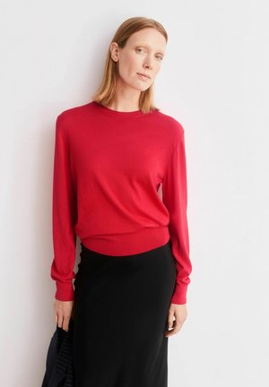 Strickpullover - mars red