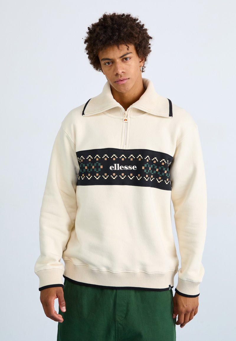 Ellesse SHERIDAN 1/4 ZIP - Sudadera - off white