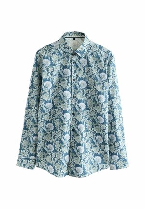 Next LONG SLEEVE SINGLE CUFF PRINTED - Pluus - navy jacobean floral