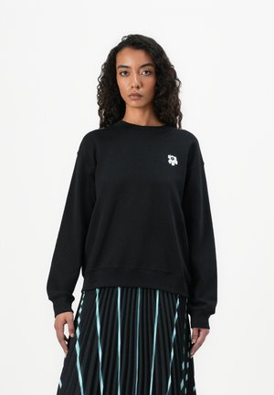 LEIOT UNIKKO PLACEMENT - Sweatshirt - black/white