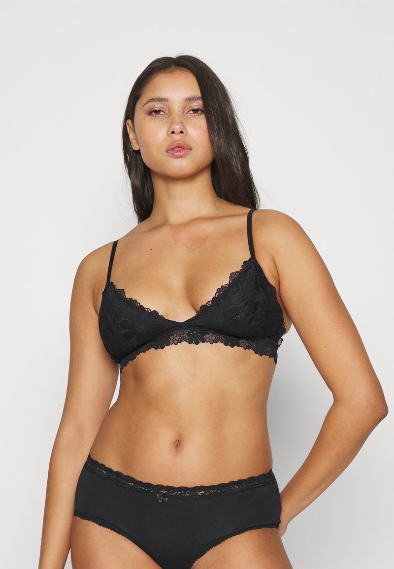aerie REBEL BRALETTE Triangle bra true black/black Zalando.co.uk