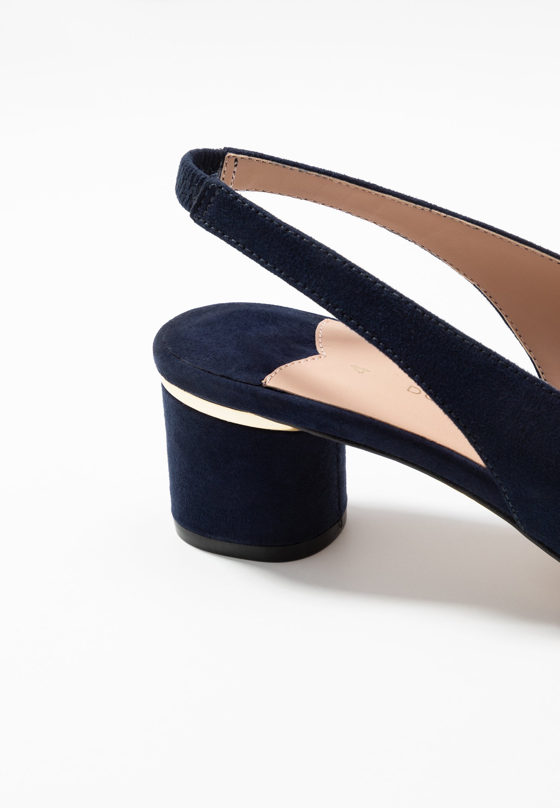 WIDE FIT DOLLAR CYCLINDER HEEL SLINGBACK COURT Pumps navy WIDE FIT DOLLAR CYCLINDER HEEL SLINGBACK COURT Pumps navy