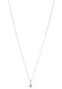 STILLA PENDANT ROUND CUT - Colar - white
