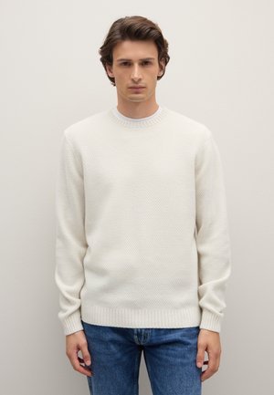 Jersey de punto - optical white