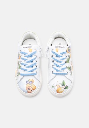 Monnalisa TENNIS LEMON - Baskets basses - bianco/giallo