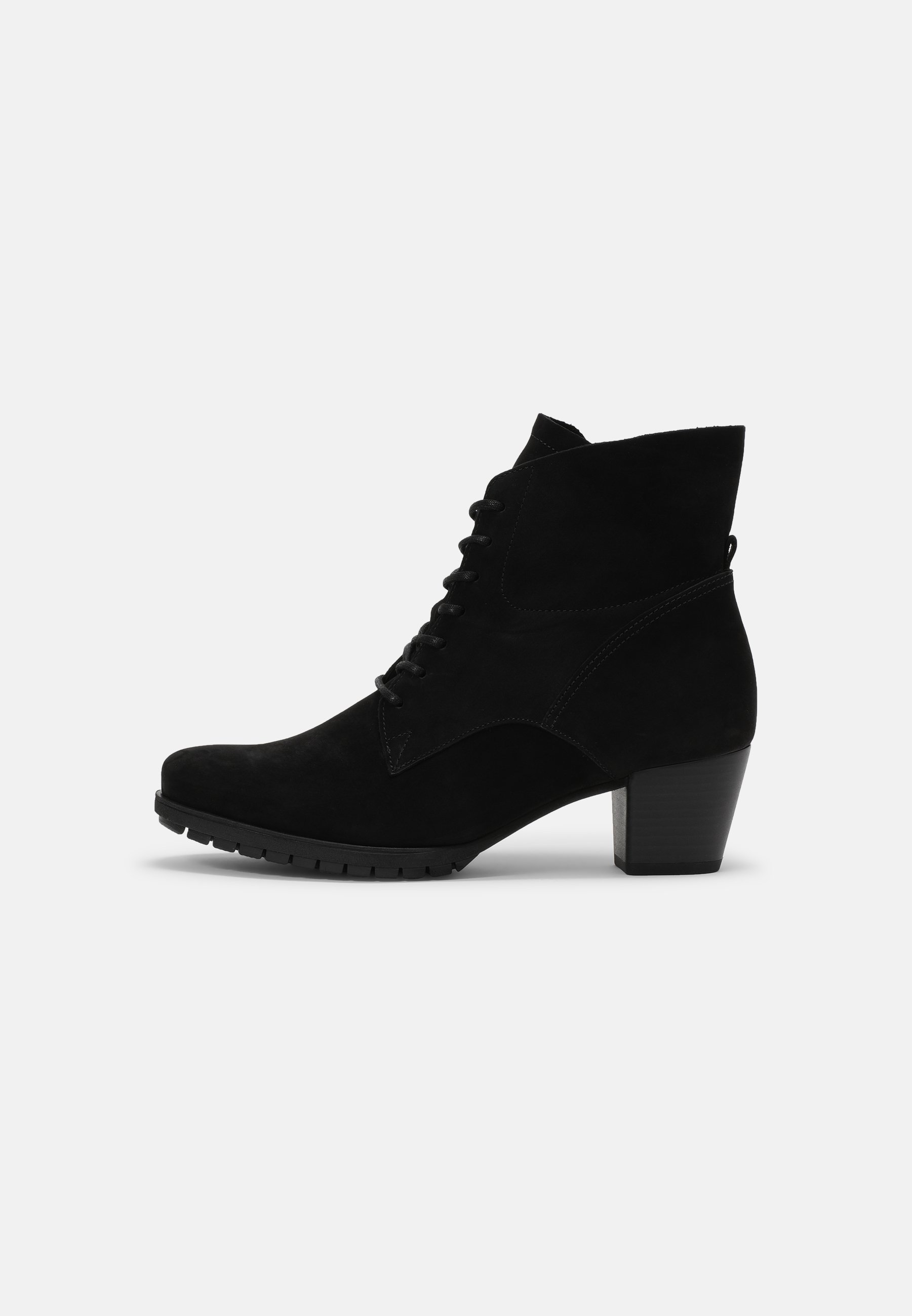 Gabor Comfort Schnürstiefelette - schwarz - Zalando.de