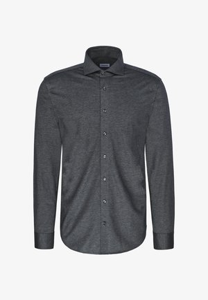 Seidensticker, Shaped - Jersey - Hemd - grey