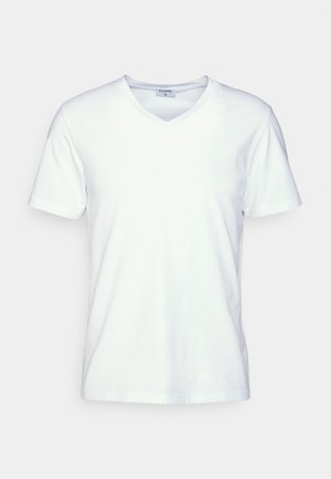 Filippa K LYCRA V NECK TEE - T-shirt basique - white