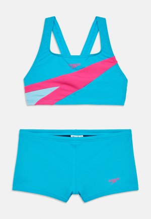 HYPERBOOM SET - Μαγιό - mayan blue/margarita pink
