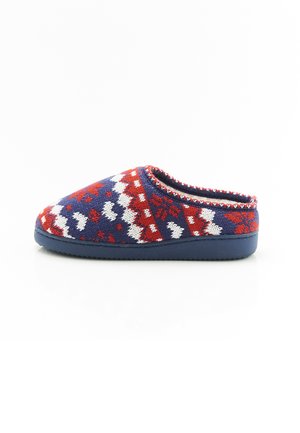 Damart Pantofole - marine jacquard