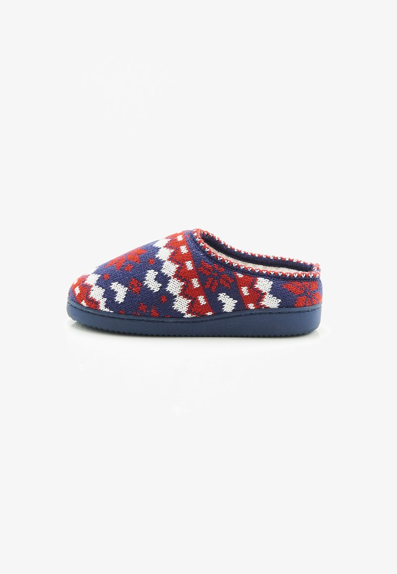 Damart Pantuflas - marine jacquard