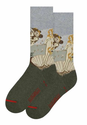 MuseARTa SANDRO BOTTICELLI - BIRTH OF VENUS - Calze - grau-multi