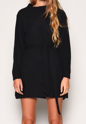 Strickkleid - black