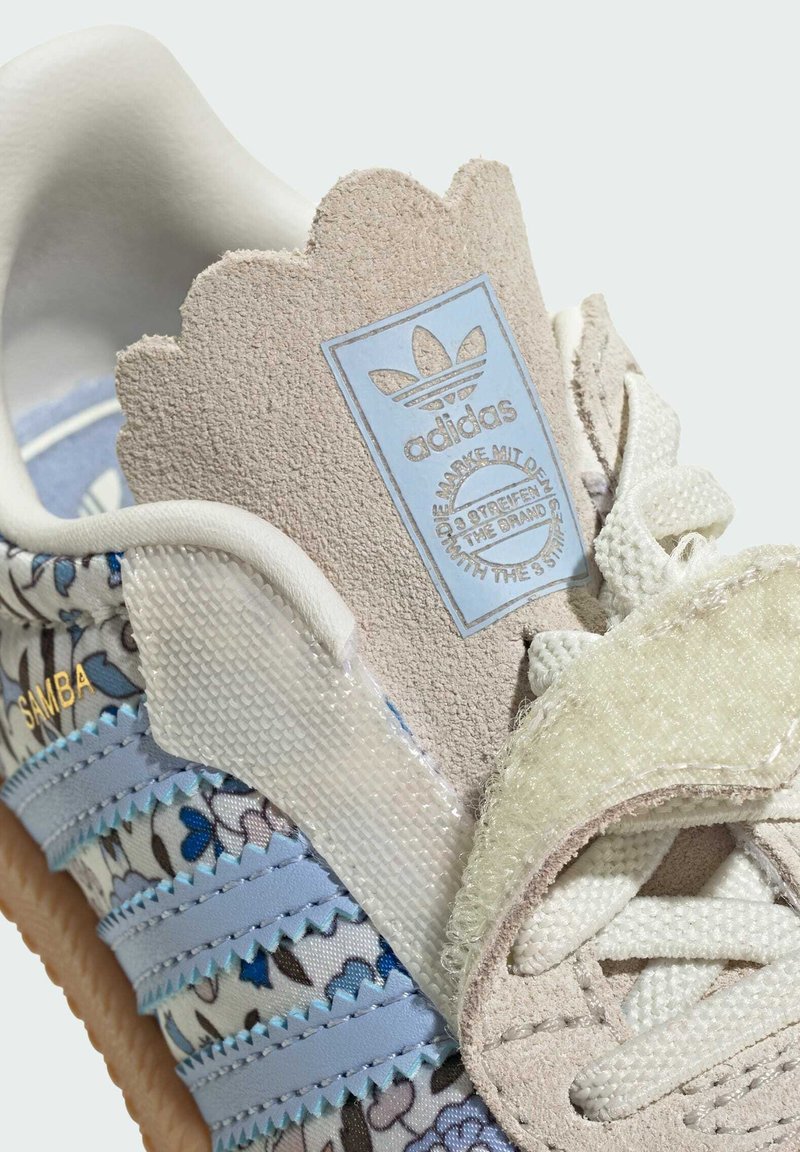adidas gazelle silver green womens GAZELLE C (FLORAL BLUE/PURPLE)