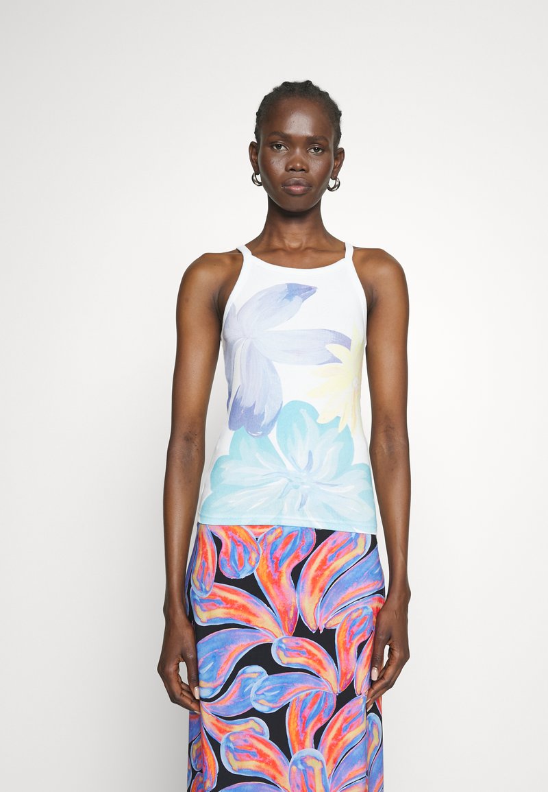 Stieglitz SHAED Top purple/darkblue denim Zalando.ie