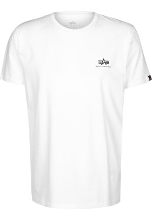 BACK - Printtipaita - white