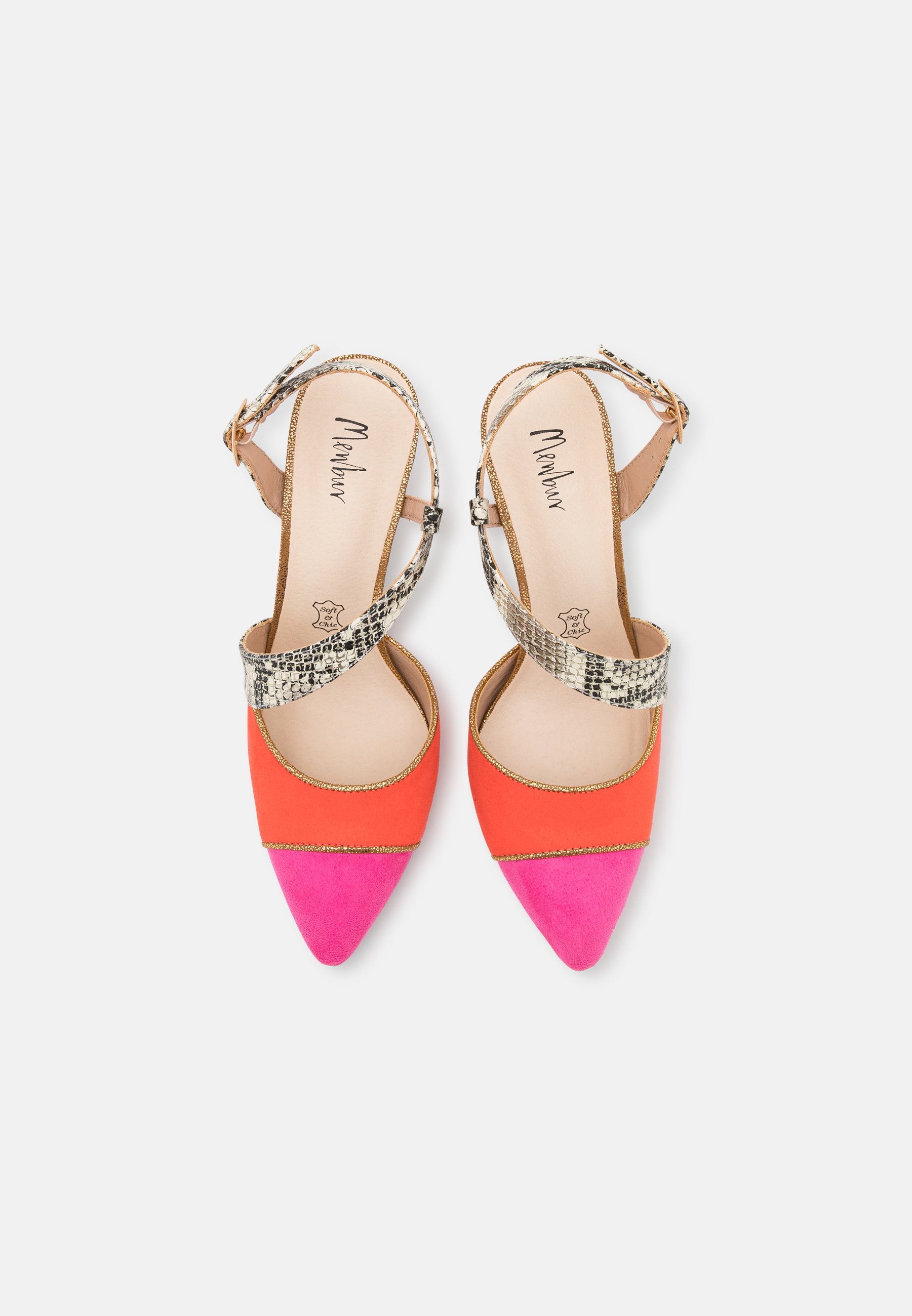 Menbur Klassieke pumps - coral/zalmroze - Zalando.nl