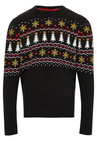 Threadbare CHRISTMAS - Trui - black
