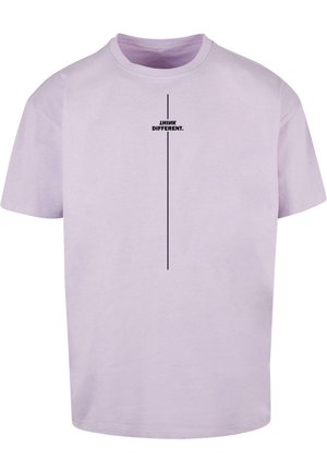 THINK DIFFERENT HEAVY - T-shirts med print - lilac