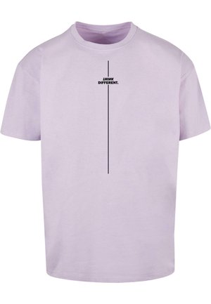 THINK DIFFERENT HEAVY - T-shirt print - lilac