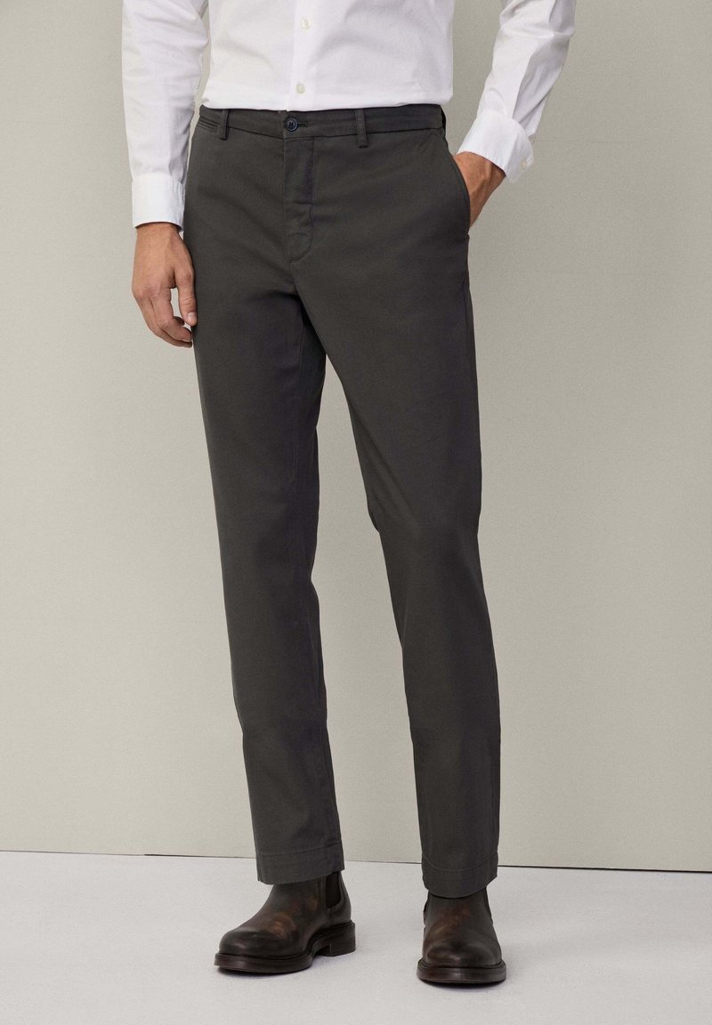 Hackett London TEXTURED - Chino - deep green