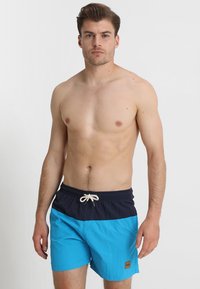 Urban Classics - Short de bain - navy/turquoise Image miniature 1