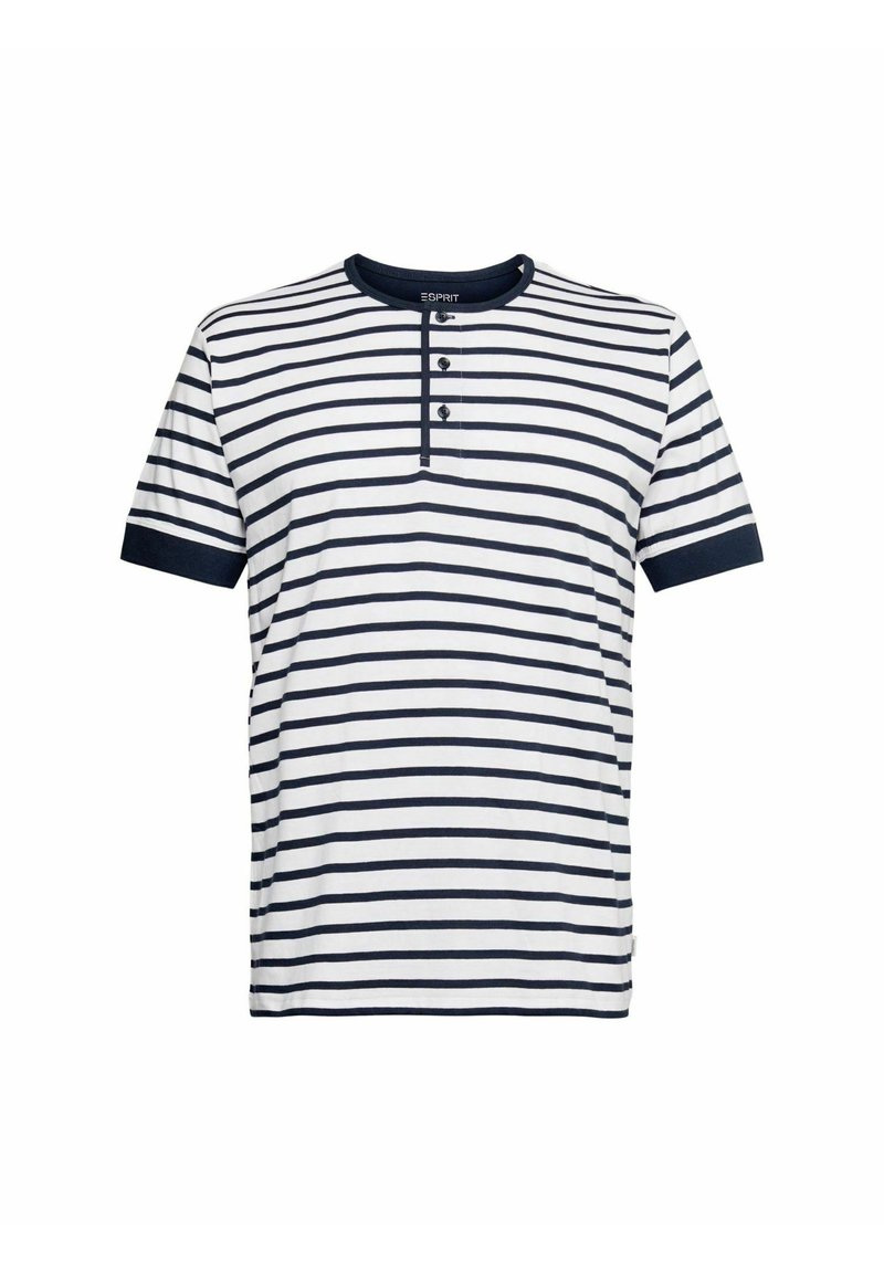 Herren T-Shirts basic | Esprit T-Shirt print white/weiß - JE85165 Herren T-Shirts basic | Esprit T-Shirt print white/weiß - JE85165