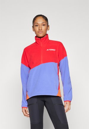 ANRK - Sweat polaire - pure ruby/semi blue/semi impact orange