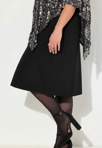 Ulla Popken SEQUINED - Cocktailjurk - black