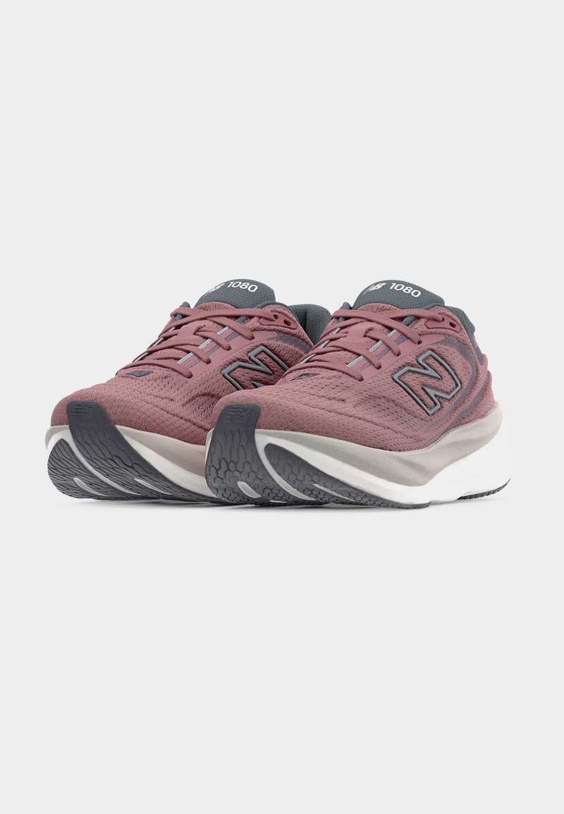 New Balance 1080V15 - Tenisky - rosewood silver metallic