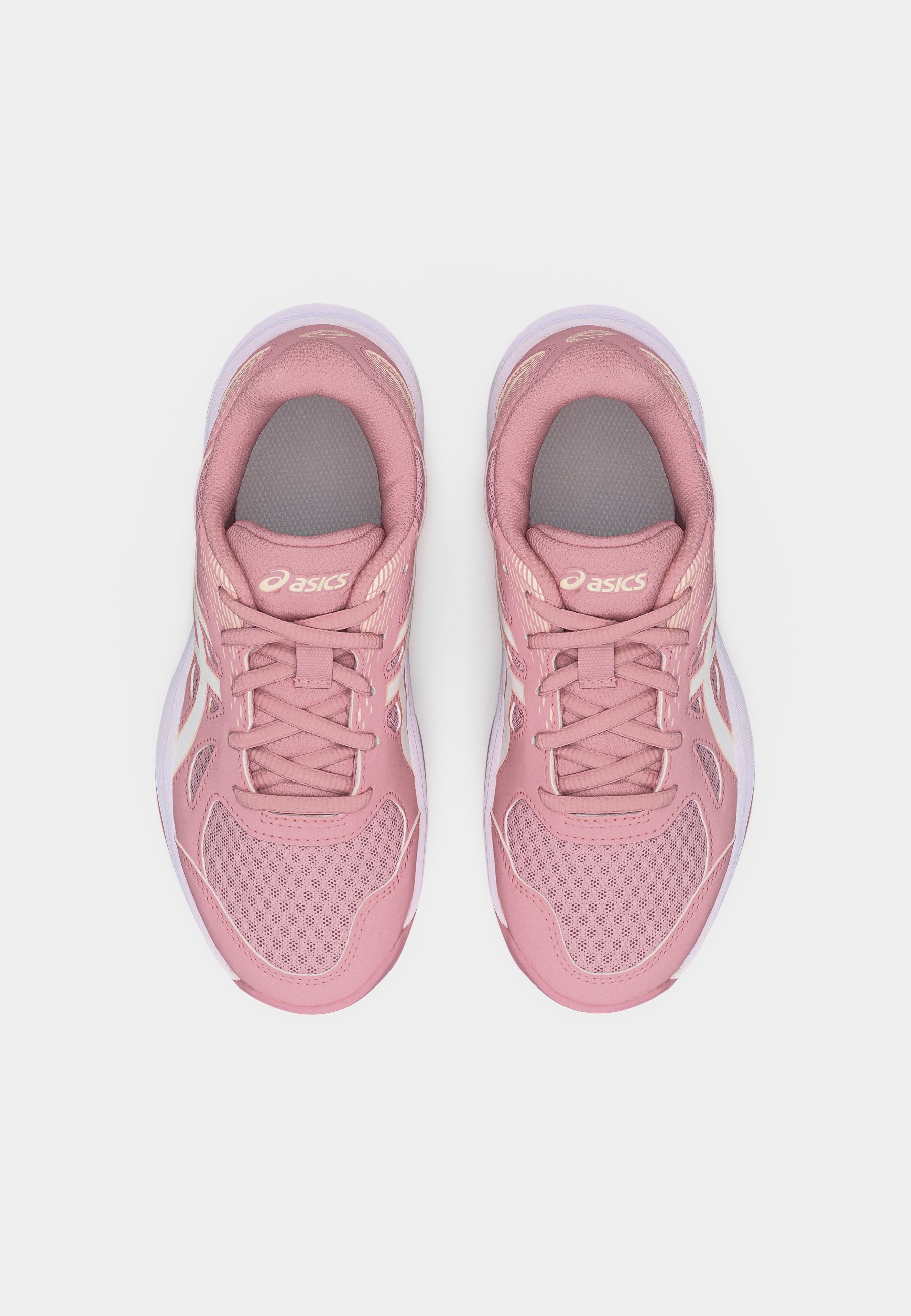 ASICS UPCOURT UNISEX - Handball shoes - morganite/white/light pink