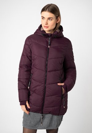 STEPP TAILLIERT - Winter coat - dark-red