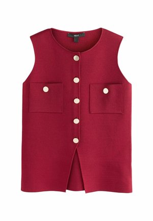 Next Waistcoat - red