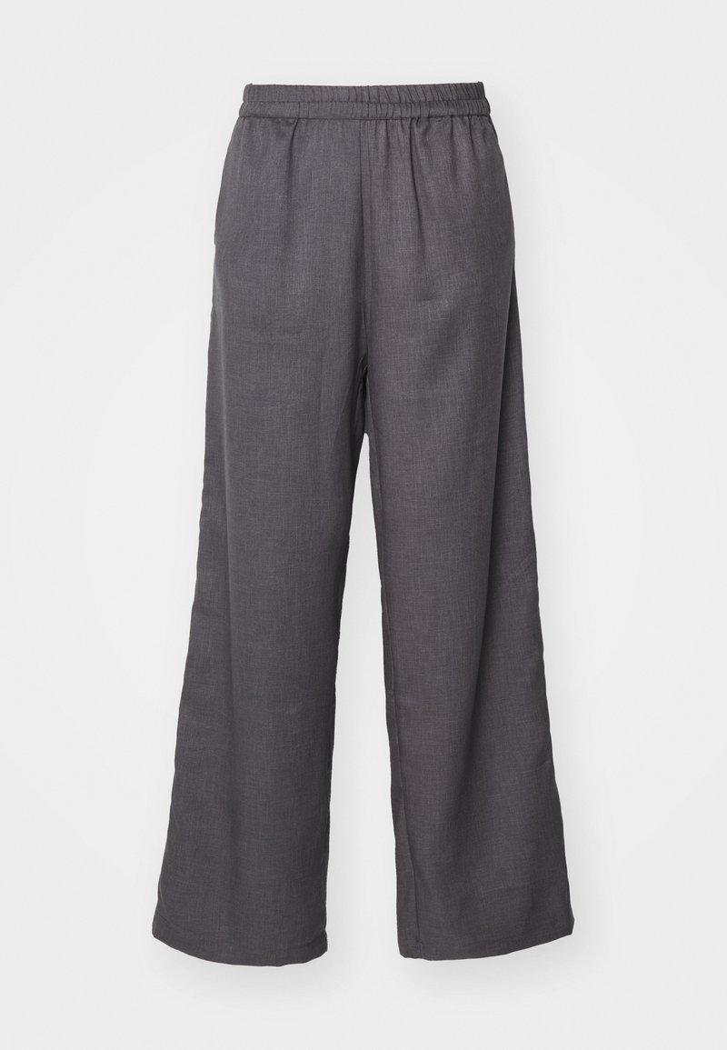 Only Broek donkergrijs gemêleerd