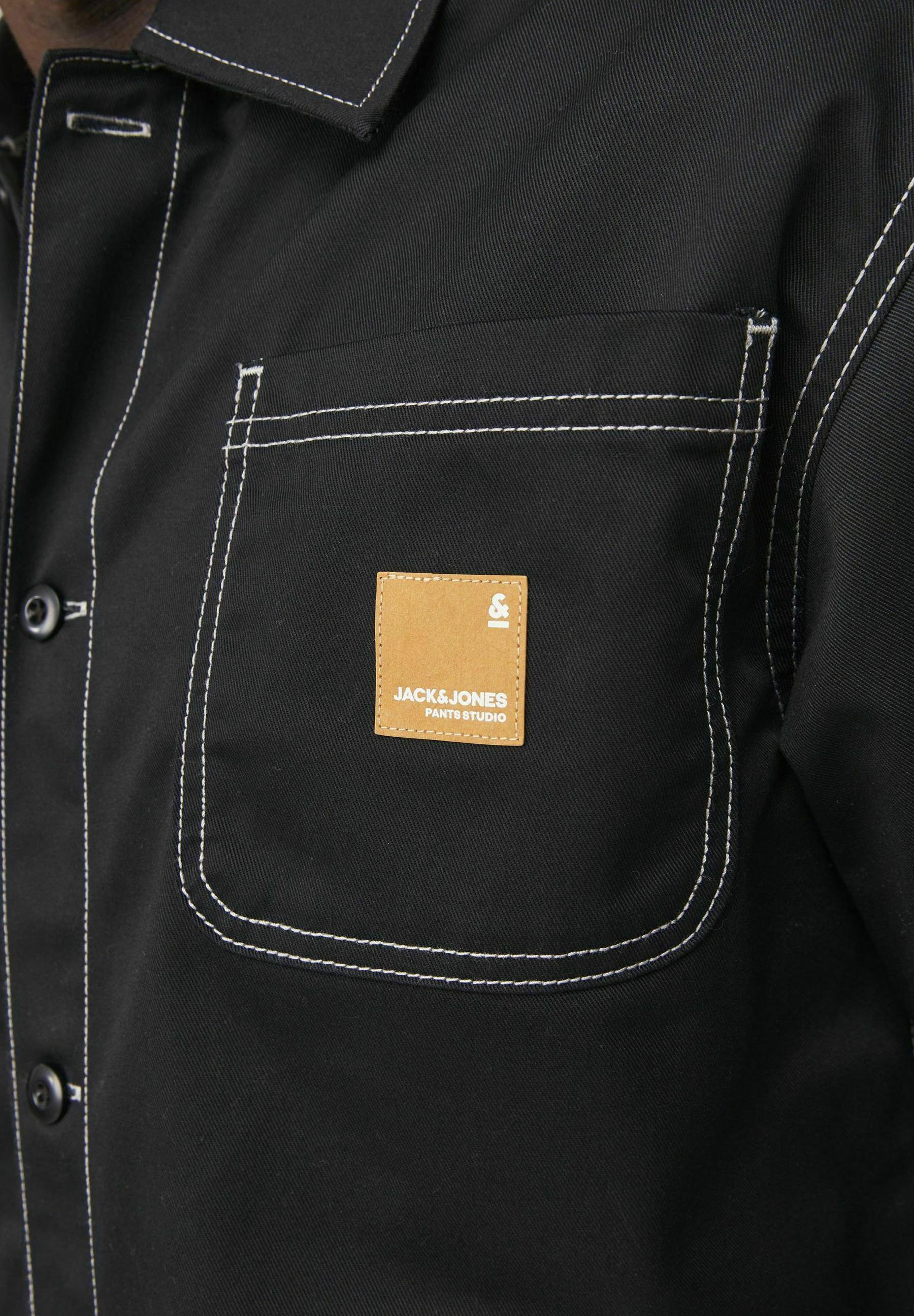 Jack & Jones CARPENTER KONTRAST - Light jacket - black - Zalando.co.uk