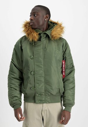 Bomber Jacket - sage green