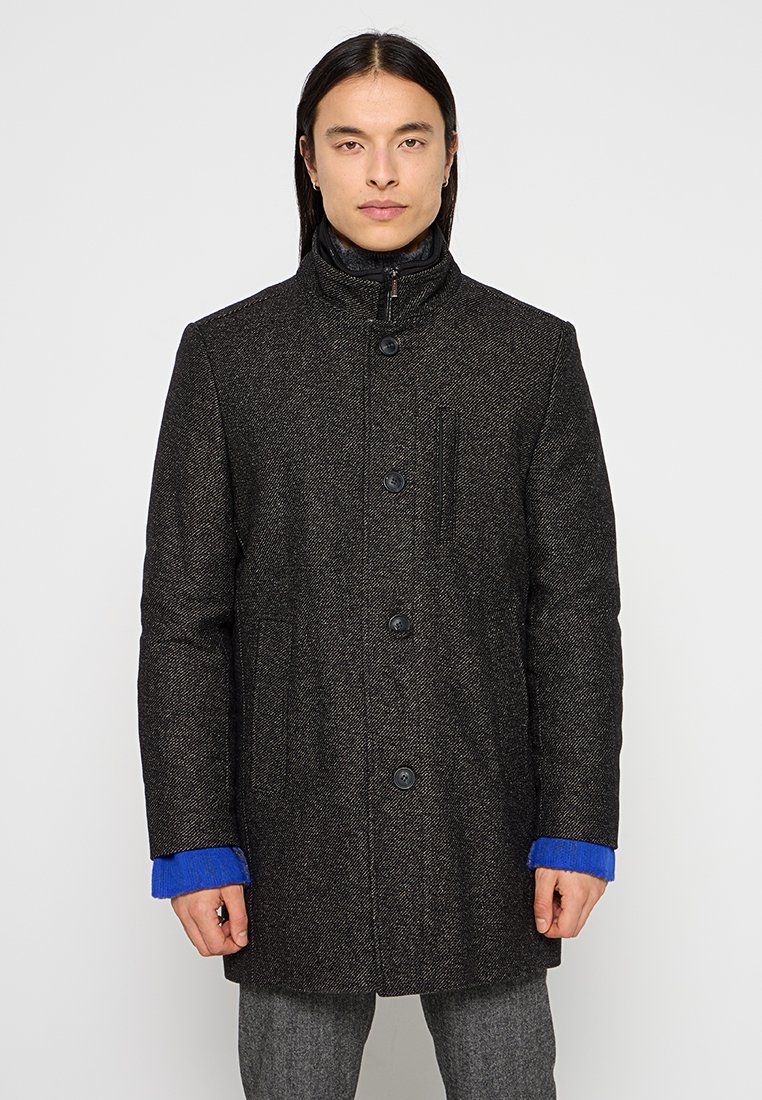 Bugatti Halflange jas bruin Bugatti Halflange jas bruin