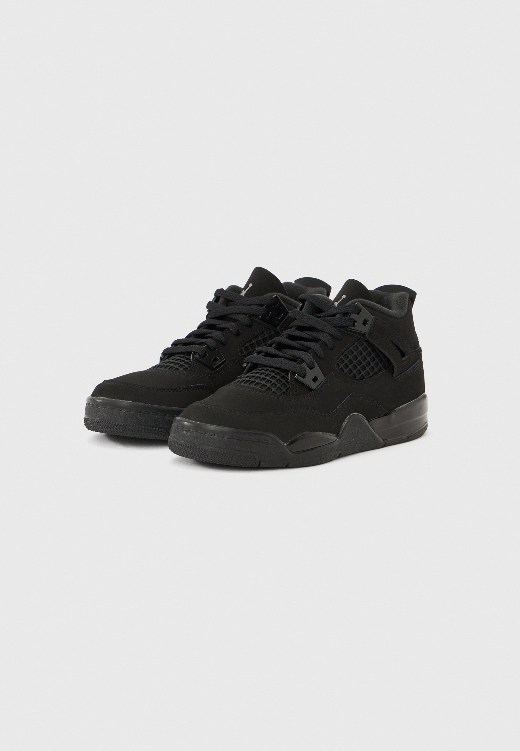 retro 4 all black jordans