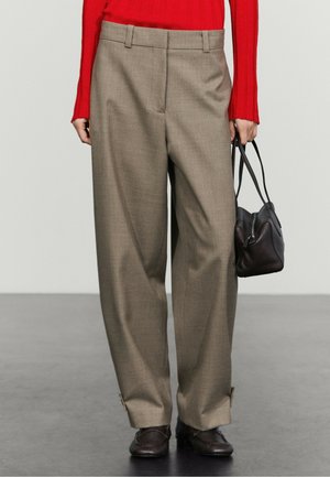 Massimo Dutti, Trousers - brown