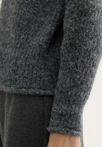 TOM TAILOR DENIM MIT STEHKRAGEN - Vesta - shale grey melange