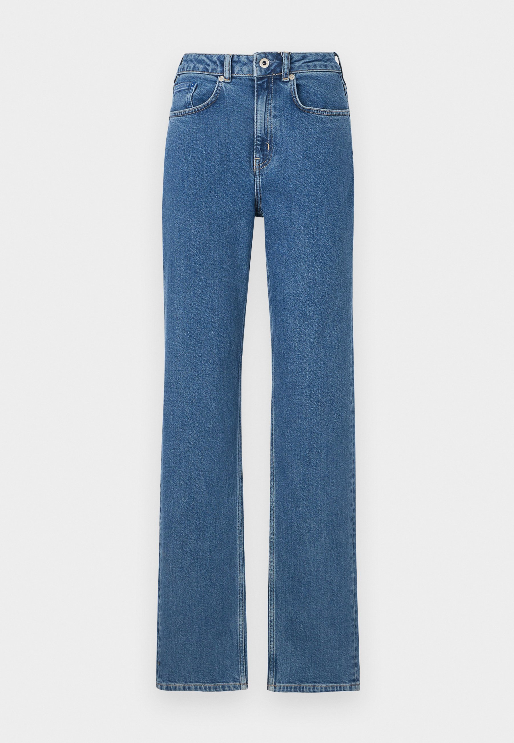デニム・ジーパン Karl Lagerfeld Rhinestone fringed jeans Women's RHINESTONE FRINGED JEANS by KARL LAGERFELD | Free