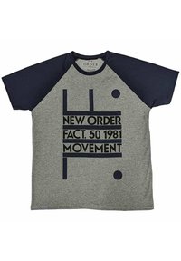 Paradiso Clothing NEW ORDER MOVEMENT RAGLAN - Print T-shirt - grey