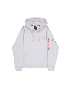 Alpha Industries, Jersey con capucha - pastel grey