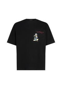KARL LAGERFELD DISNEY POCKET - Nyomott mintás póló - black
