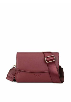 DANITA MINI - Cross body bag - wine