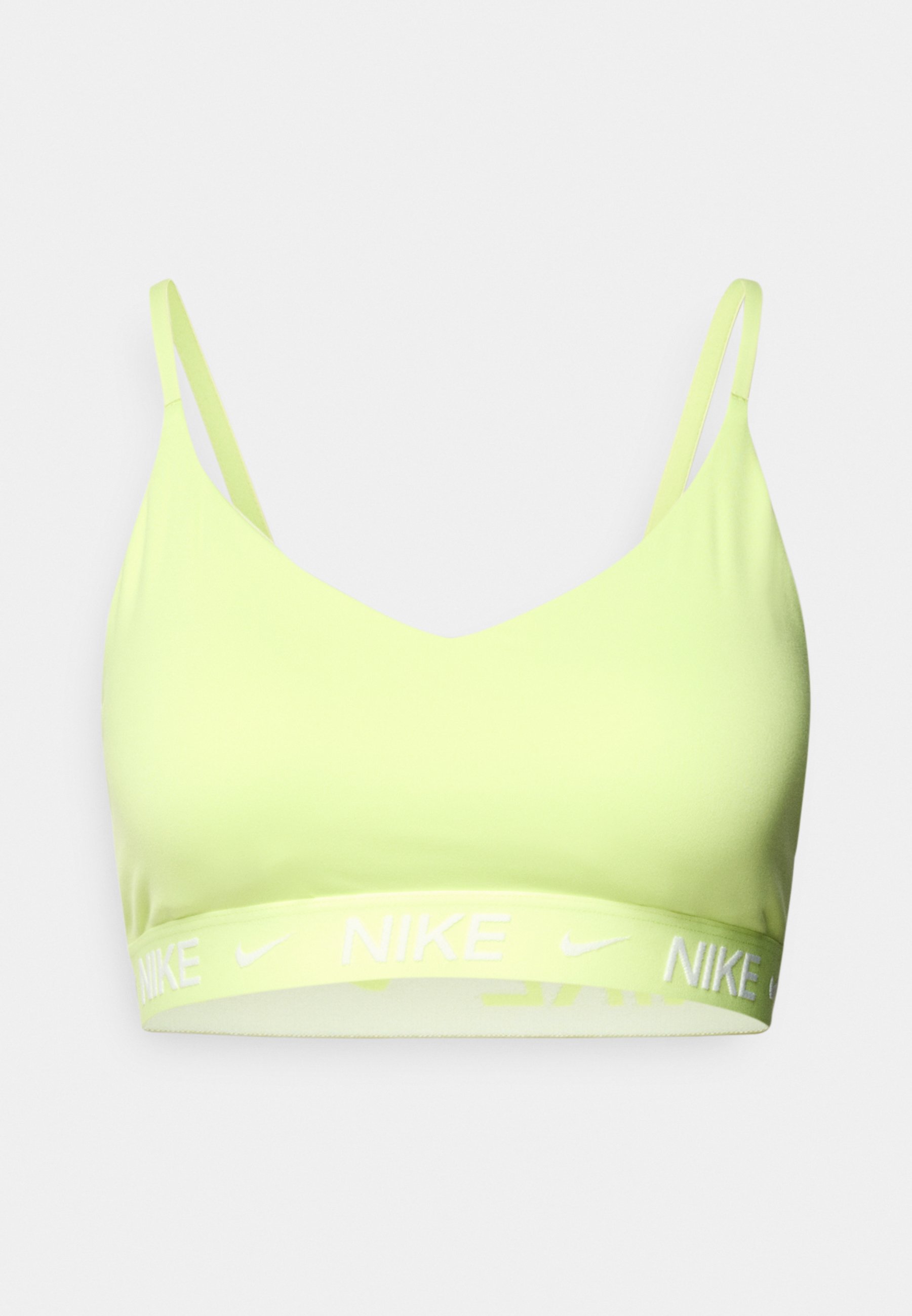 nike indy bra yellow