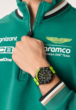 Aston Martin Aramco Formula One™ Team, PIT W - Chronograph watch - Yellow