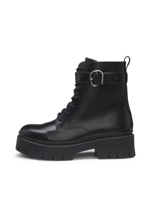 KRIS - Lace-up ankle boots - black