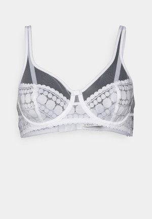 Slip Brodé DIM Generous - Taille 38 - Couleur Blanc - En Polyamide - Neuf Avec étiquettes - Pour Femme