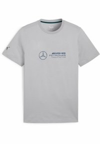 Puma LOGO - Tričko s potlačou - team silver